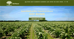 Desktop Screenshot of hofbusen.de